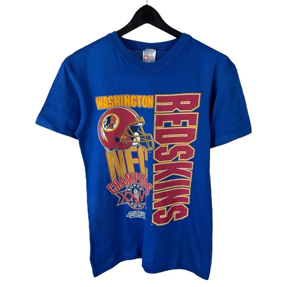 Other - Vintage 1992 Washington Redskins Super Bowl NFL Football Blue Shirt Size M